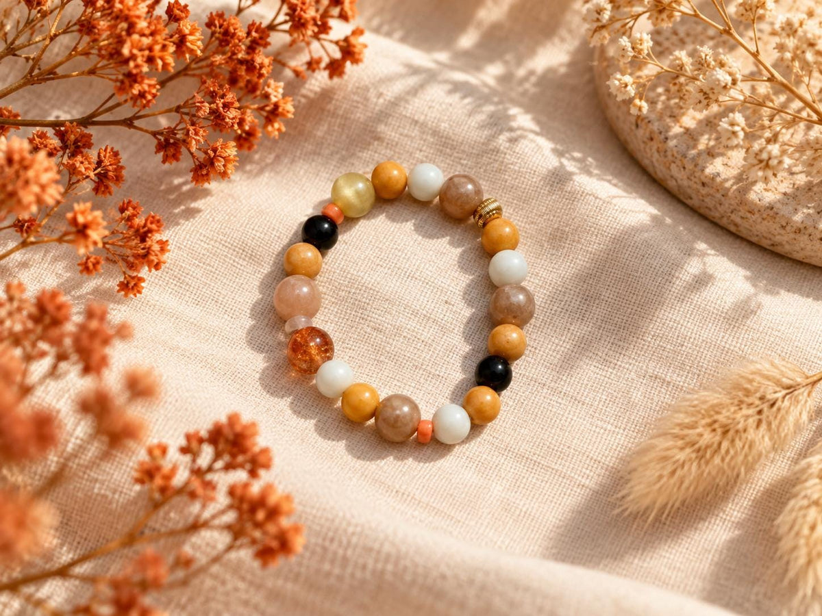 Fall nature bracelet