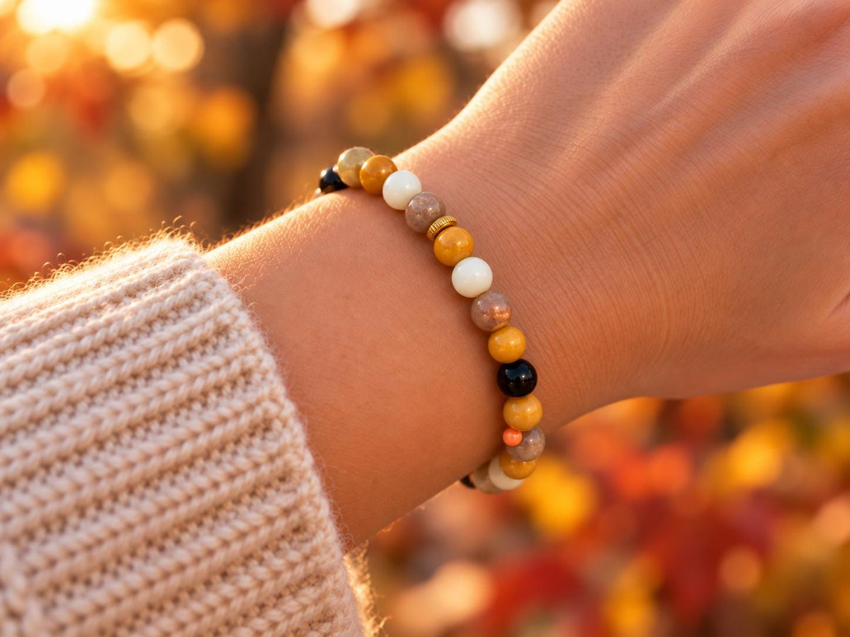 Fall nature bracelet