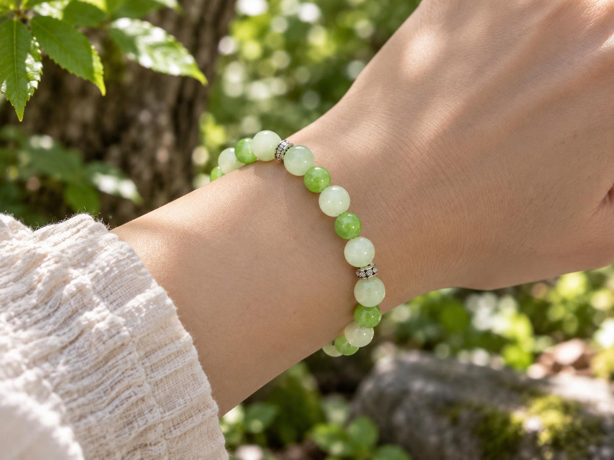 Flower leaf bracelet