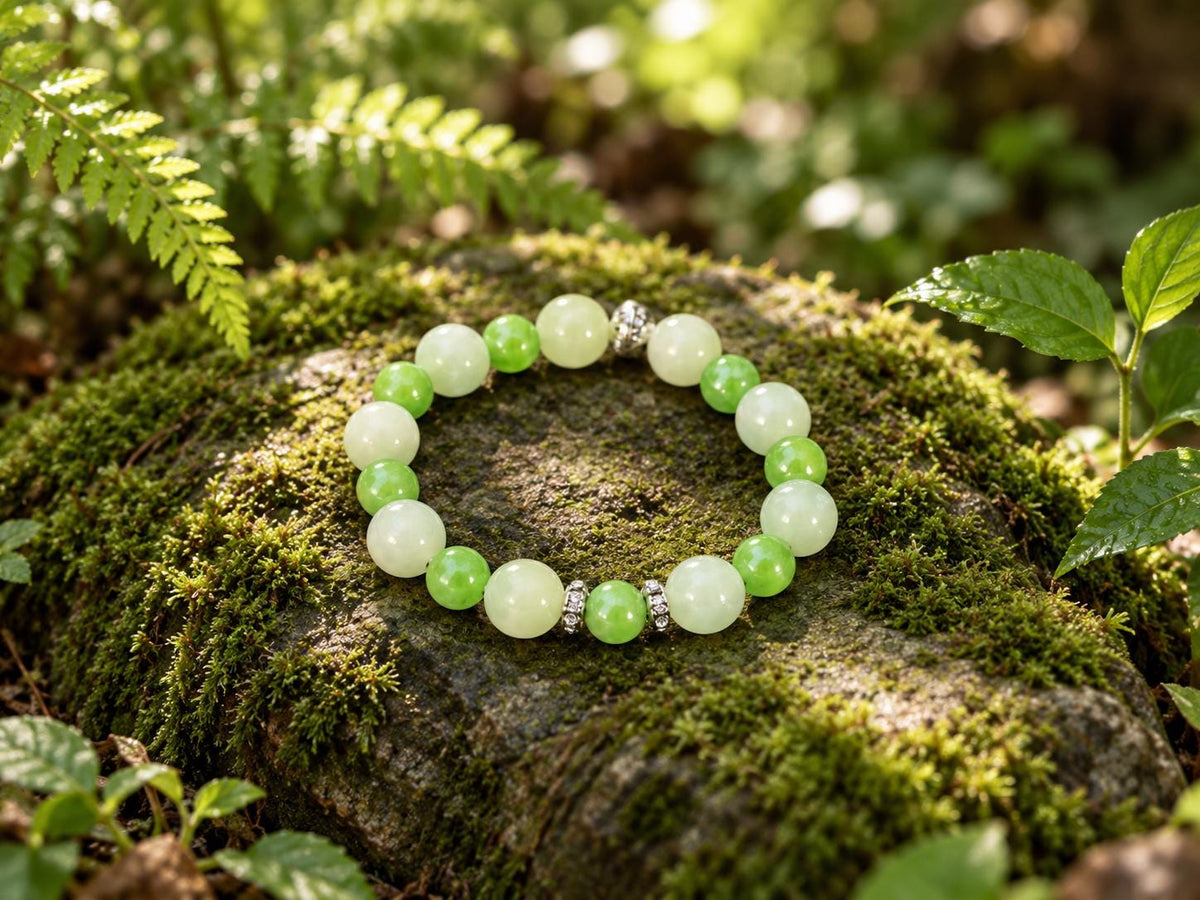 Flower leaf bracelet